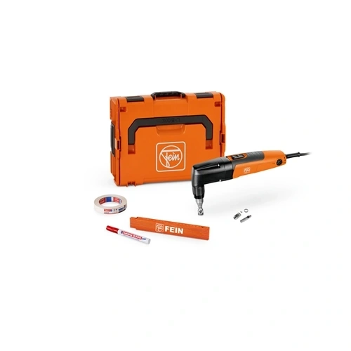 Fein BLK 2.0 E Set lemezcsipkedő 2 mm-ig, bélyegző- és matricakészlettel F238820