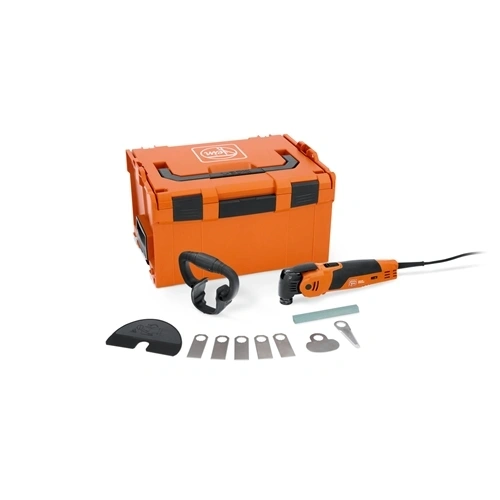 Fein Multimaster MM 700 1.7 Q oszcilláló szerszám +tartozék készlet fugafelújításhoz, L-Boxx F238837