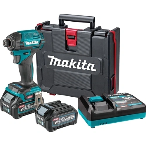 Makita TD002GD202 40Vmax XGT Li-Ion BL 220Nm 500W ütvecsavarbehajtó 1/4 2x2.0Ah F239131