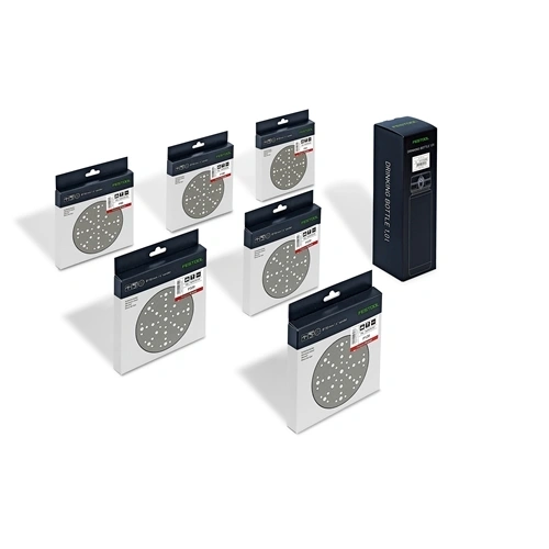 Festool csiszolópapír készlet P60-320 60 részes STF D150/48 GR-Set P Granat F239666