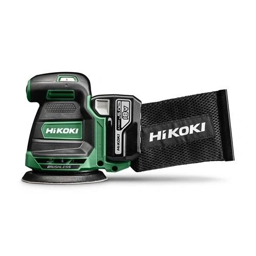 Hikoki SV1813DAWPZ (SV1813DA-WPZ) akkus excentercsiszoló HSC2 2xBSL150C F240089