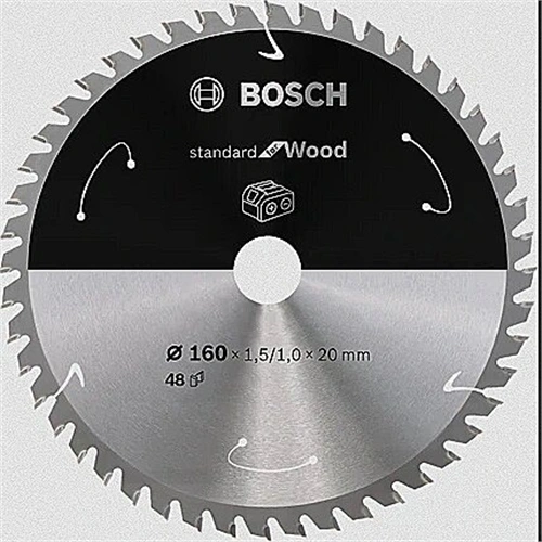 Bosch körfűrészlap 160x20/48 Standard for Wood F258533