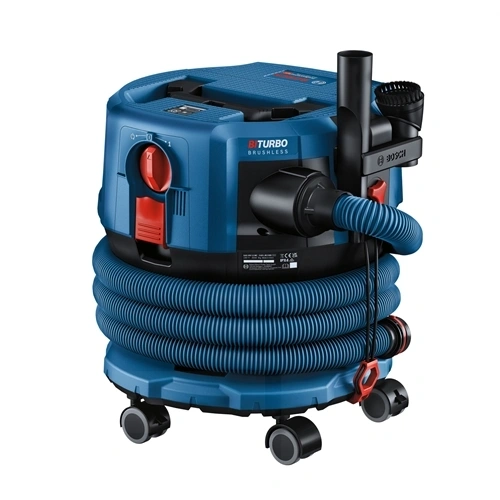 Bosch GAS 18V-12 MC akkus porszívó görgőkkel (akku és töltő nélkül) F264701
