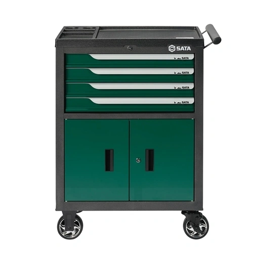 SATA 4 fiókos és 2 szekrényes szerszámkocsi - BASIC (üres) F264962
