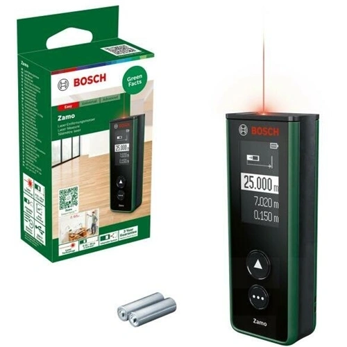 Bosch Zamo Digitális lézeres távolságmérő 635Nm, 0,15-25m F272972