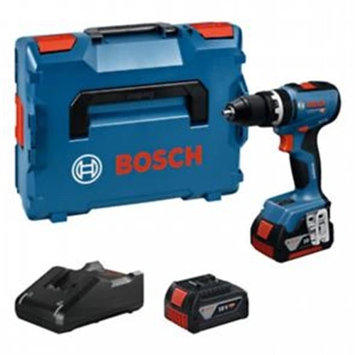 Bosch GSB 18V-65 Akkus Ütvefúró-Csavarozó (2x5.0 Ah akkuval? GAL 18V-40 töltővel) L-Boxx-ban F273736