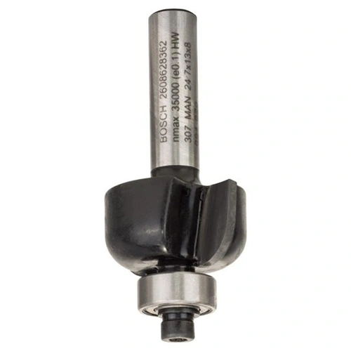 Bosch PRO Router Bit Cove, R 6, Shank 8 mm F276822