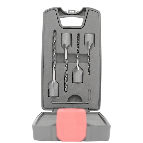 Abraboro 90 fokos süllyesztő készlet fához HSS 9 db 3/4/5/6/mm F280011