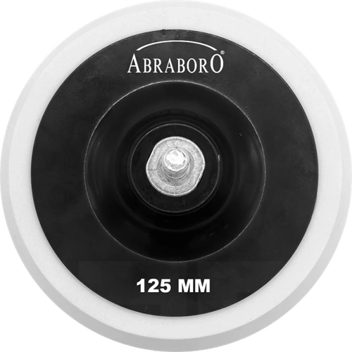 Abraboro tépőzáras gumitányér 125 mm / ADAPTER F280670
