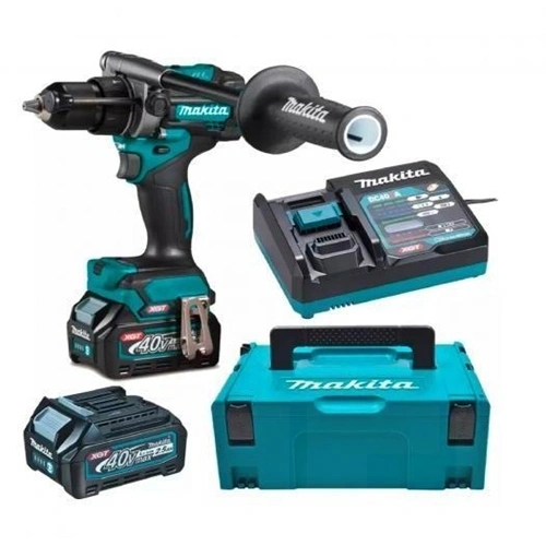 Makita DF001GD201 40Vmax XGT Li-Ion BL 140 Nm fúró-csavarbehajtó 2x2,0 Ah F281981