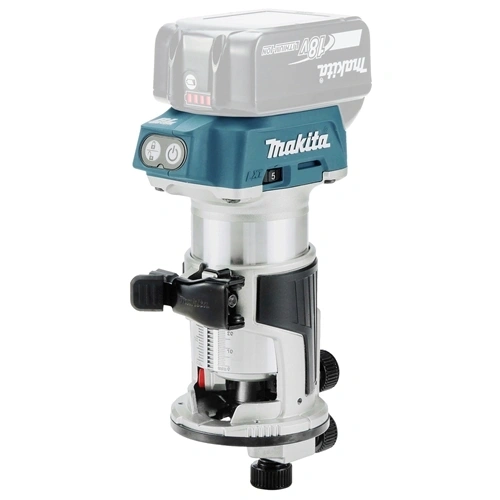 Makita DRT50ZJX2 18V LXT Li-Ion BL kombinált marógép + készlet Z (akku és töltő nélkül) F281990
