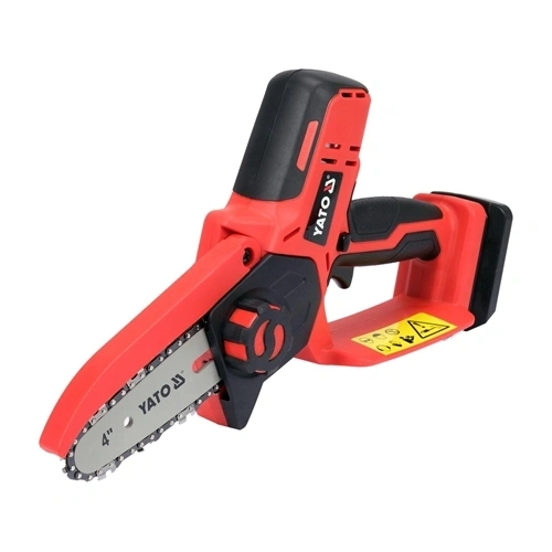 YATO Akkumulátoros Láncfűrész 100 mm 18 V (akku és töltő nélkül) (YT-828136) F283002