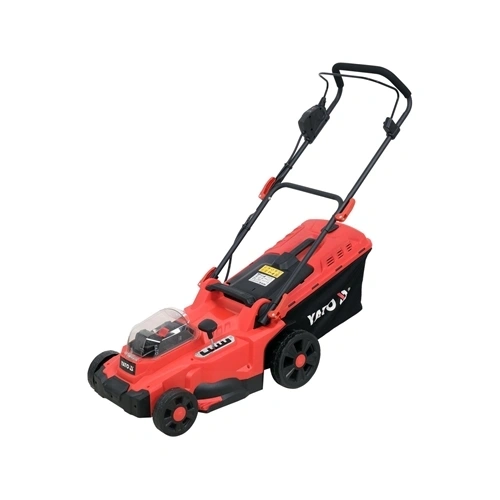 YATO Akkus fűnyíró 2 X 18 V 370 mm (2 X 4.0 Ah akku és töltő) (YT-85222) F283043