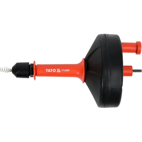 YATO csőtisztító spirál fúrógépre csatlakoztatható 6m (YT-24990) F284299