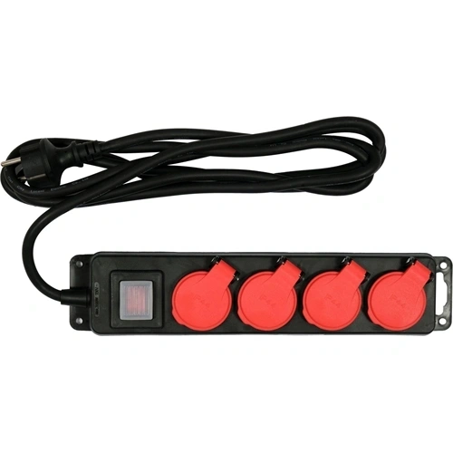 YATO Elektromos hosszabbító 4 elosztó 3 m 3 x 1.5 mm2 (YT-81241) F284932