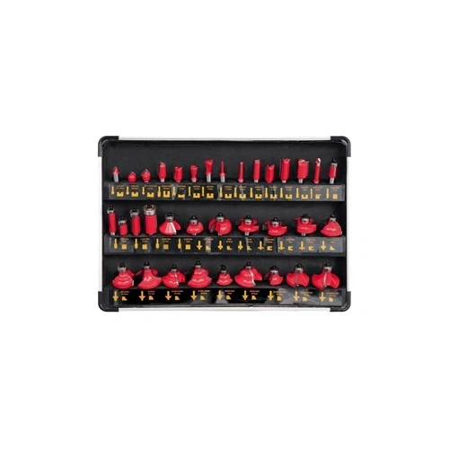 YATO Felsőmaró készlet 35 részes alu kofferben (YT-6803) F285136