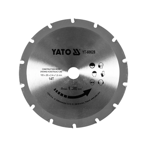 YATO Körfűrészlap szöges fához 185 X 20 X 2.4 mm / 14T (YT-60628) F286338