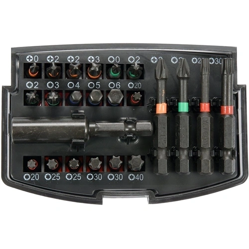 YATO ütvecsavarozó bitkészlet 23 darabos (YT-04621) F288920