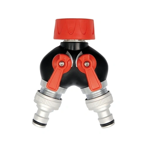 YATO Y-elágazó, 2 db külső menetes elzáróval 3/4" 19 mm (YT-9941) F289198