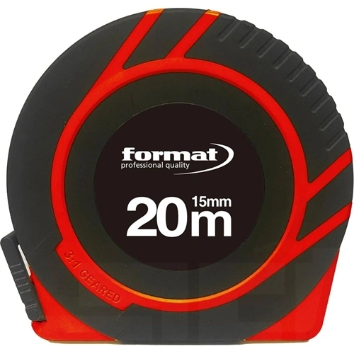 Format Tokozott mérőszalag PA 20mx15mm skála kezdet A F291846