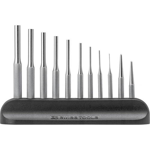 Swiss Tools Lyukasztó és sasszegkiütő készlet 11 részes Safety PB Tools F292549