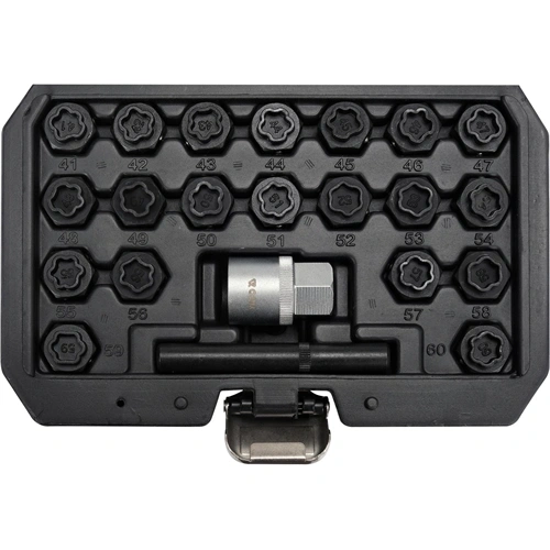 YATO BMW kerékőr csavar leszedő készlet 22 részes (YT-060303) F294677