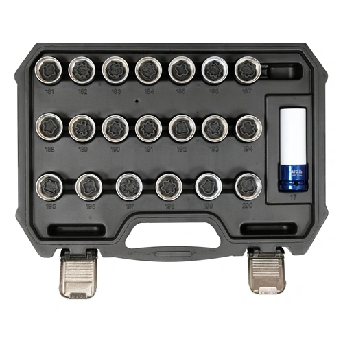 YATO Opel kerékőr csavar leszedő készlet 21 részes (YT-060306) F294680