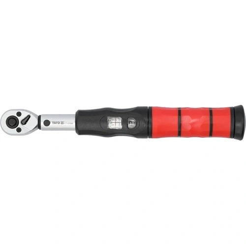 YATO nyomatékkulcs 1/4" állítható ablakos skálával – 2–26 Nm (YT-07690) F294722