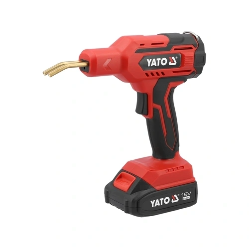 YATO akkus műanyag hegesztőgép 18 V 500 fok – 2 Ah akkumulátorral (YT-824482) F295542
