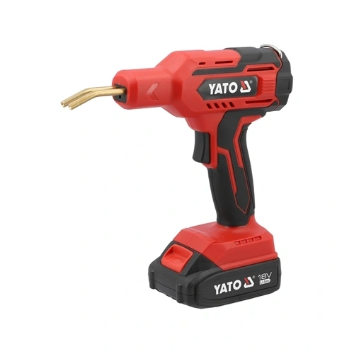 YATO akkus műanyag hegesztőgép 18 V 500 fok – 2 Ah akkumulátorral (YT-824482) F295542