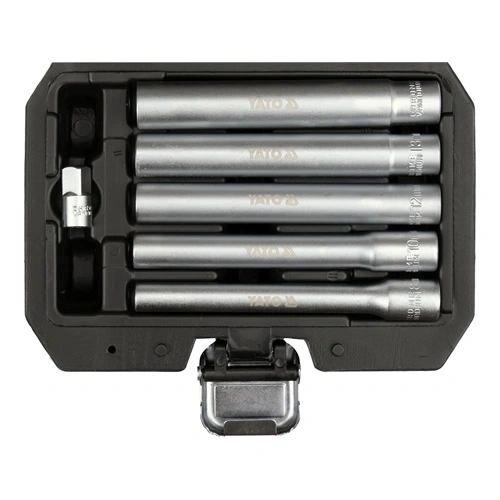YATO extra hosszú dugókulcs készlet, 6 db-os, 8-14 mm (YT-38361) F295765